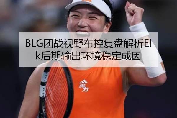 BLG团战视野布控复盘解析Elk后期输出环境稳定成因